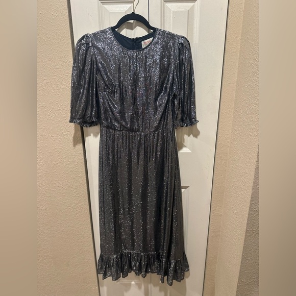 Paul& Joe Sister Majestee Dress Metallic Holiday Resort Cocktail ,size XS/S - Picture 5 of 13